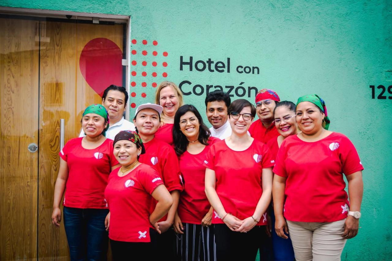 Hotel con Corazón Oaxaca Exterior foto